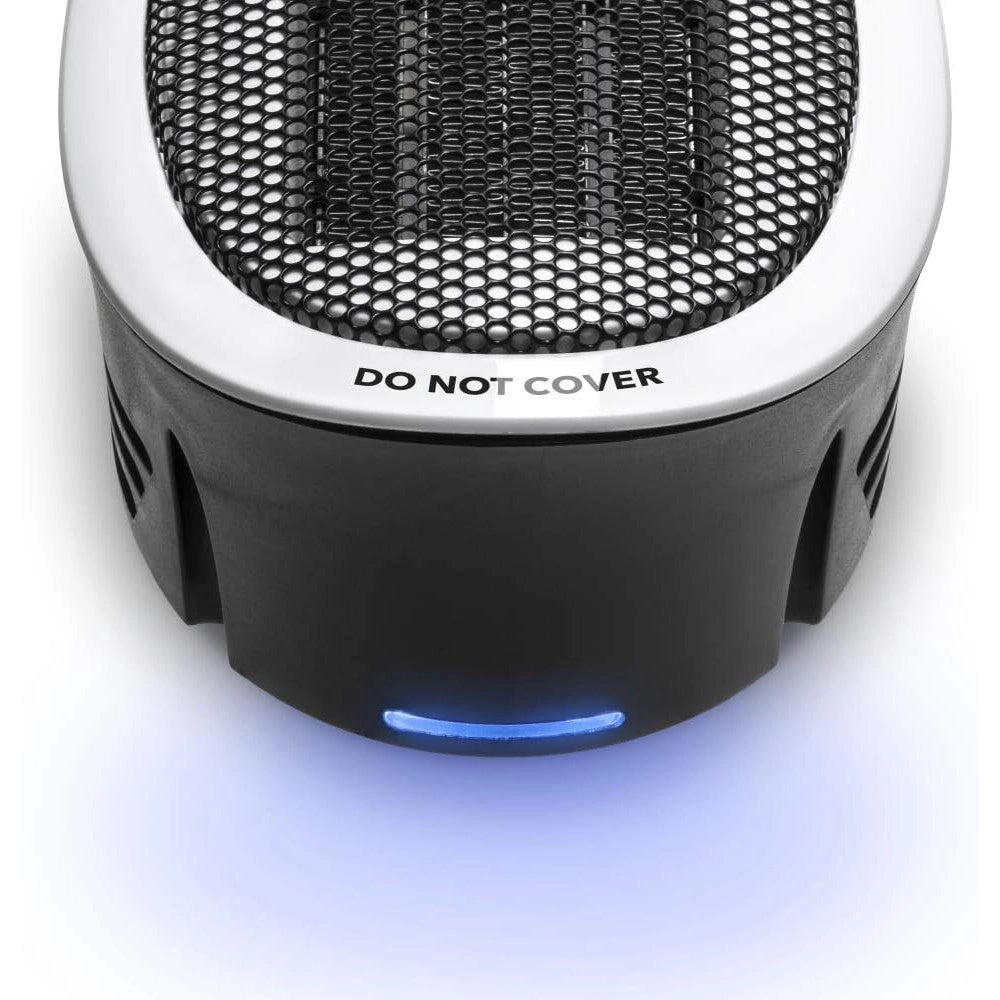 Trade Shop - Mini Stufa Elettrica A Muro Parete Display Digitale Handy Termo Riscalda 500 W -