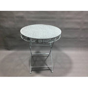 C TAVOLO D 70XH74CM AZZURRO CHIARO EPOQUE- 1,0 pz