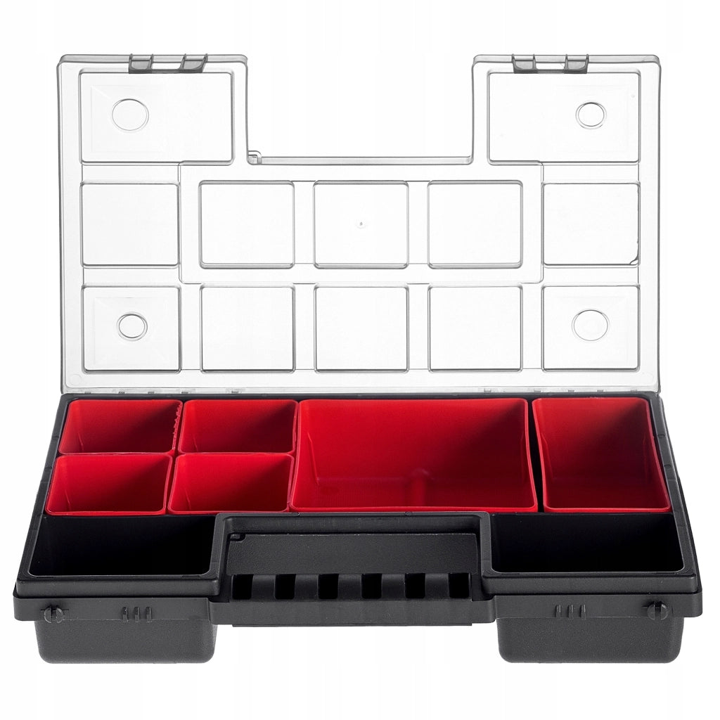 Set di 12 contenitori organizer per officina KADAX con 6 cassetti, ideali per garage.
