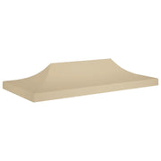 Tetto per Tendone per Feste 6x3 m Beige 270 g/m² 315327