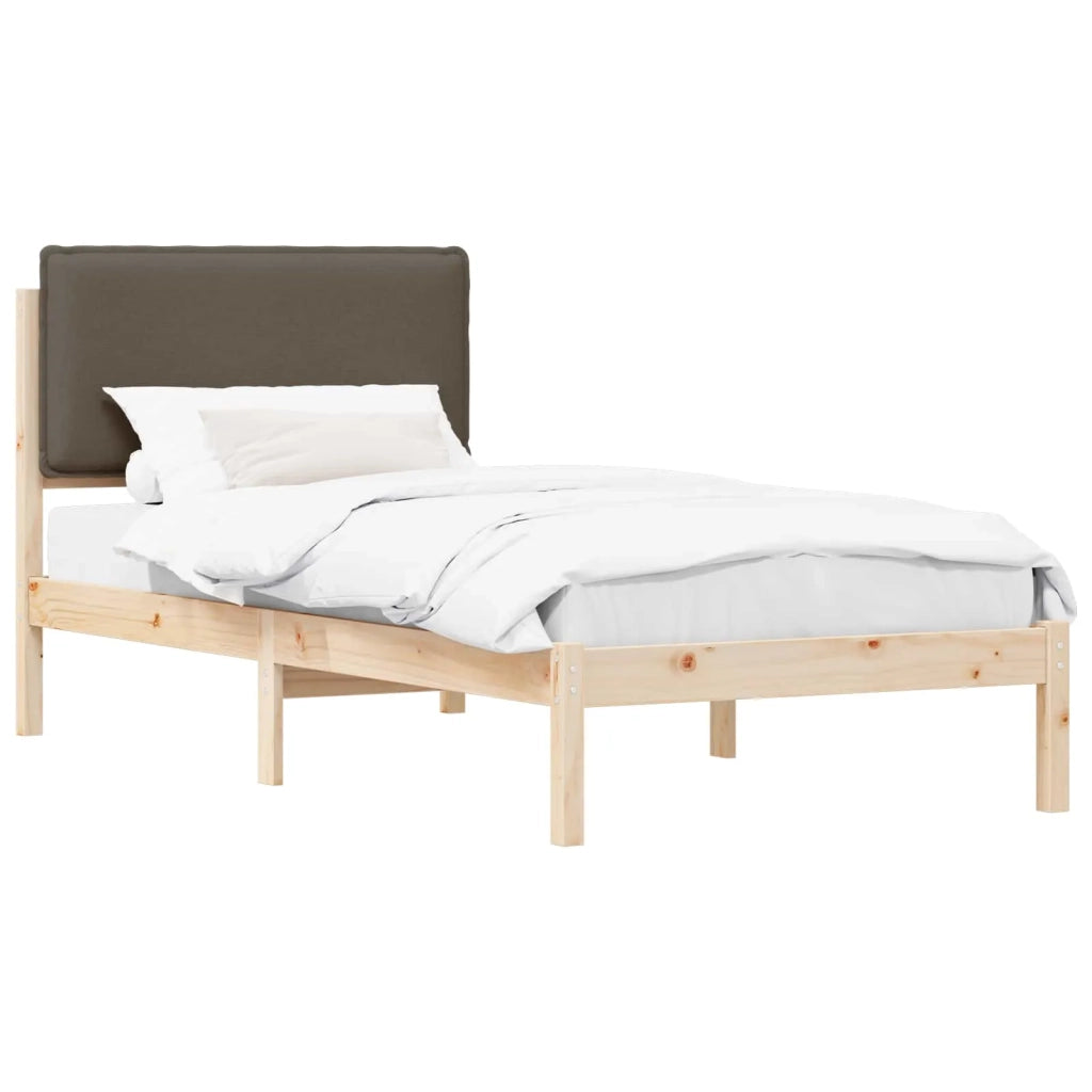 Letto con Testiera Rivestita Talpa 80 x 200 cm 877872