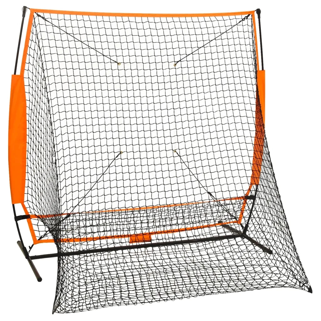 Rete da Allenamento Multisport Baseball Nera 174x76x158,5 cm 93362