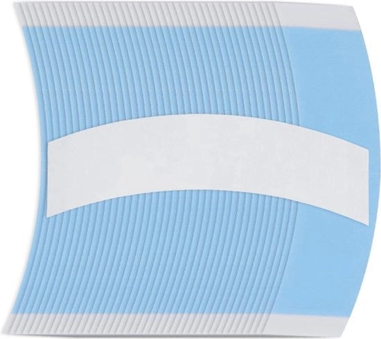 Tape per Toupet - Doppia Faccia Invisibile - Impermeabile - Adesivo per Toupet - Strisce di Adesivo per Toupet - Blu 

Modello: 40st 
Codice: Pruikentapes