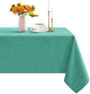 Tappeto da tavolo 100x140 cm esterno impermeabile blu acqua petrol tappeto da tavolo rettangolare impermeabile tappeto da tavolo decorativo per compleanni, feste, giardino, primavera, estate, terrazza, matrimoni, Pasqua