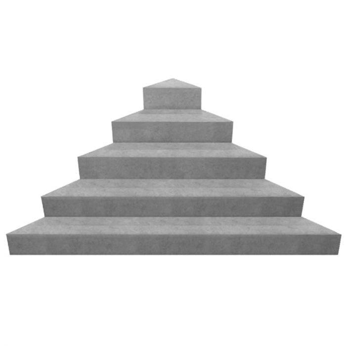 Scala Interna Pavia 1,997 X 1,997 H 1,20 M A 4 Gradini, Per Posa Sotto Liner