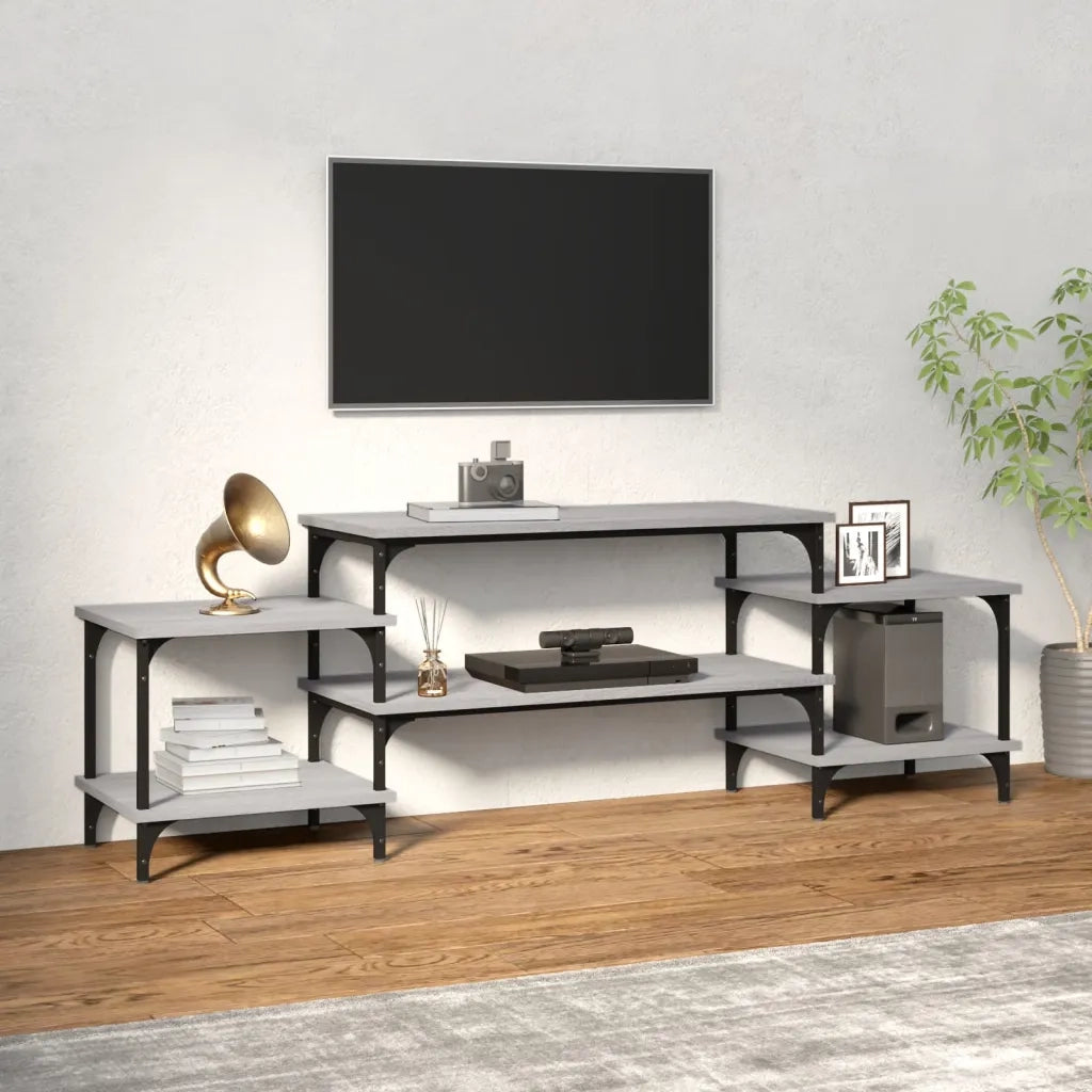 Mobile TV | Armadietto TV | Mobile Porta TV Grigio Sonoma 157x35x52 cm in Legno Multistrato