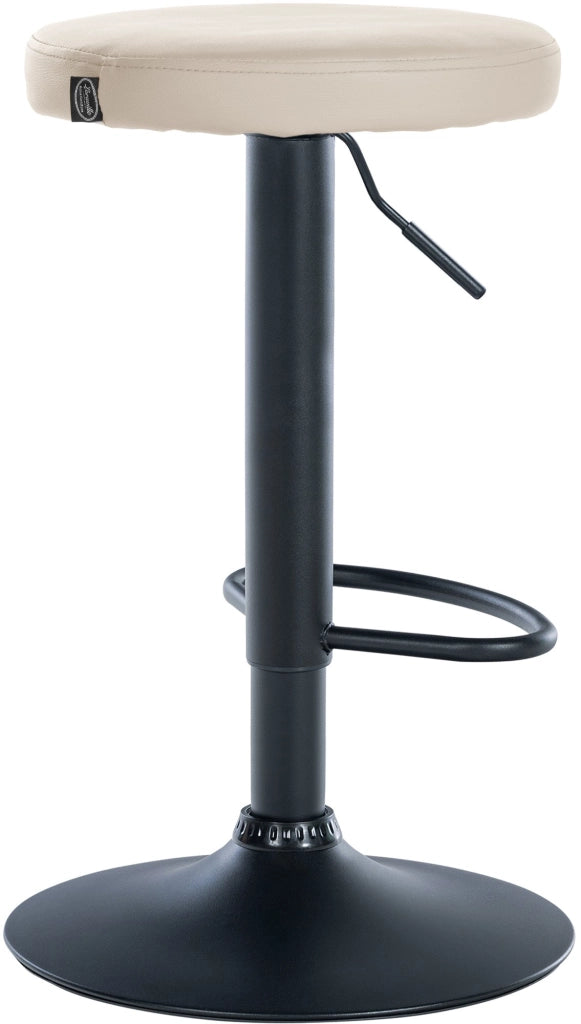 Barhocker Ponte Kunstleder schwarz