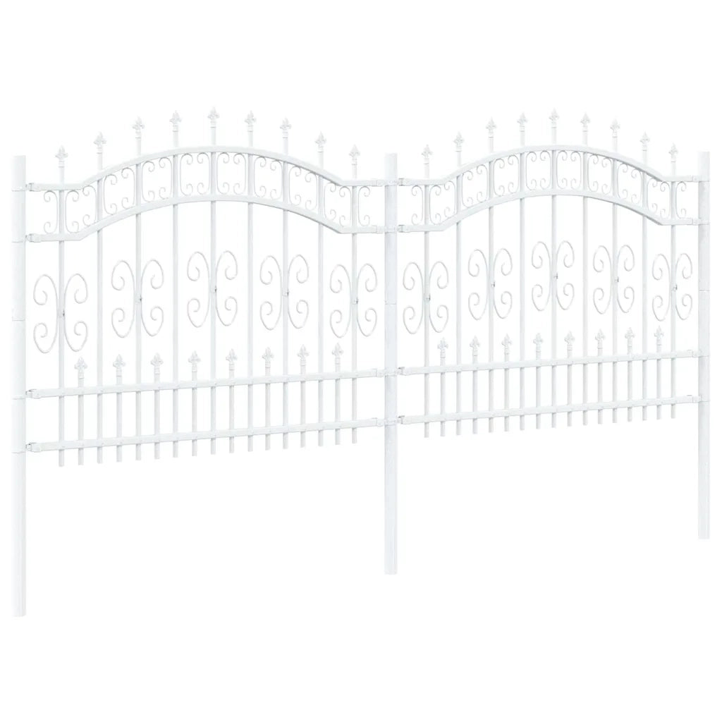 Recinzione per Giardino KAMPEN Bianco 42003974