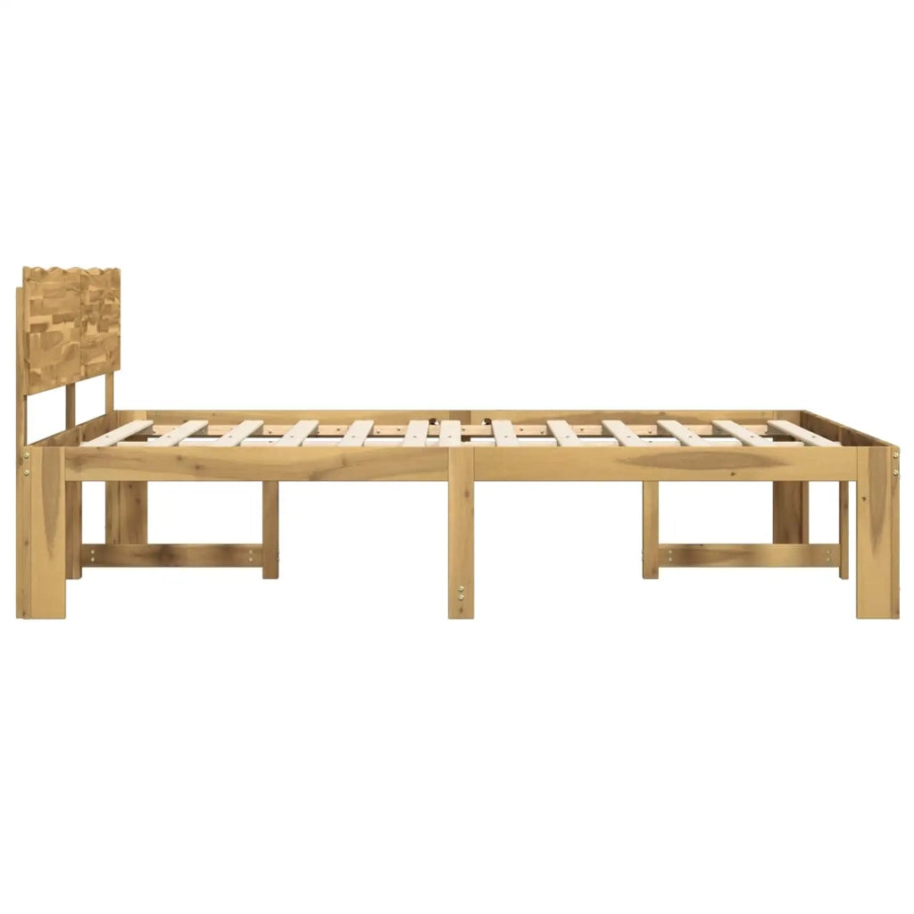 Letto matrimoniale con testiera ROSTOCK Bianco 200 x 200 cm 3405472