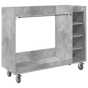 Armadio per Golf con ruota Grigio cemento 120 x 45 x 98 cm CFW4791735