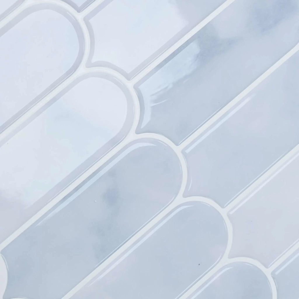 Piastrella Piuma 10 pcs Azzurro 30 x 30 cm Poliuretano e PET 42046204