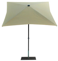 Ombrellone da Giardino 2x2 m Palo Ø38 mm in Alluminio Tessuto Poliestere Trend Ecru