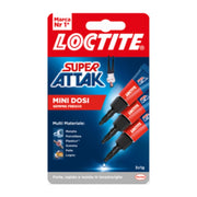 ADESIVO SUPER ATTAK MINITRIO LIQUIDO 3X1 G- 24,0 pz