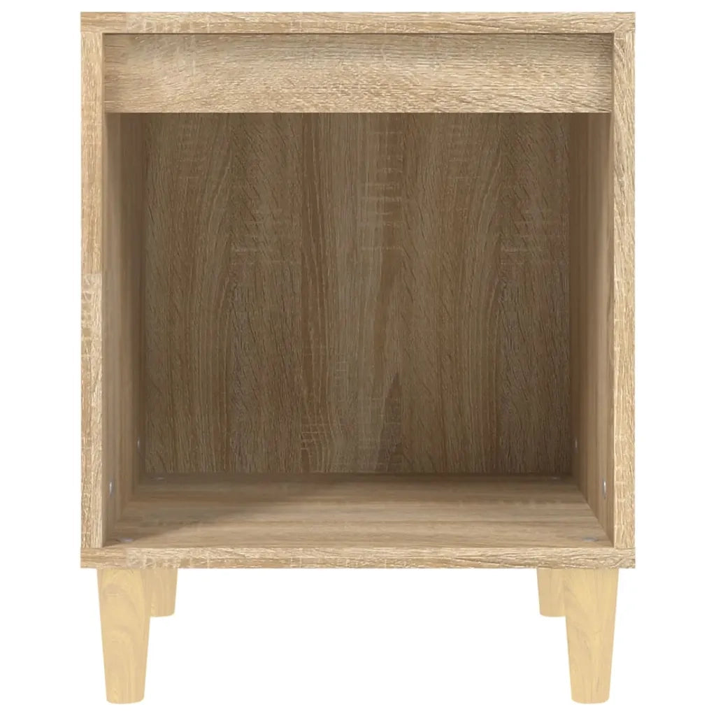Comodini 2 pz-Set di 2 Tavolino da notte Rovere Sonoma 40x35x50 cm