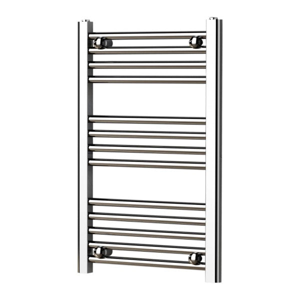 RADIATORE TERMOARREDO SCALDASALVIETTE CROMO LUCIDO CON TUBOLARI Ø25MM MODELLO ELVIA - MM 840X550 WATT 355  INTE.500  - MAM