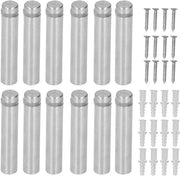 Viti a distanza 12 pezzi - Distanza di 12 x 60 mm - Materiale di alta qualità - Resistente alle abrasioni - Supporti di distanza in acciaio inossidabile