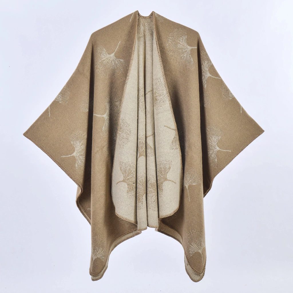 Sciarpa in cashmere con motivo a rombi geometrici