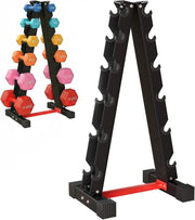 Manubri Rack Porta Pesi Supporto per pesi Palestra Casa Portata max: 300 kg (No Manubri)