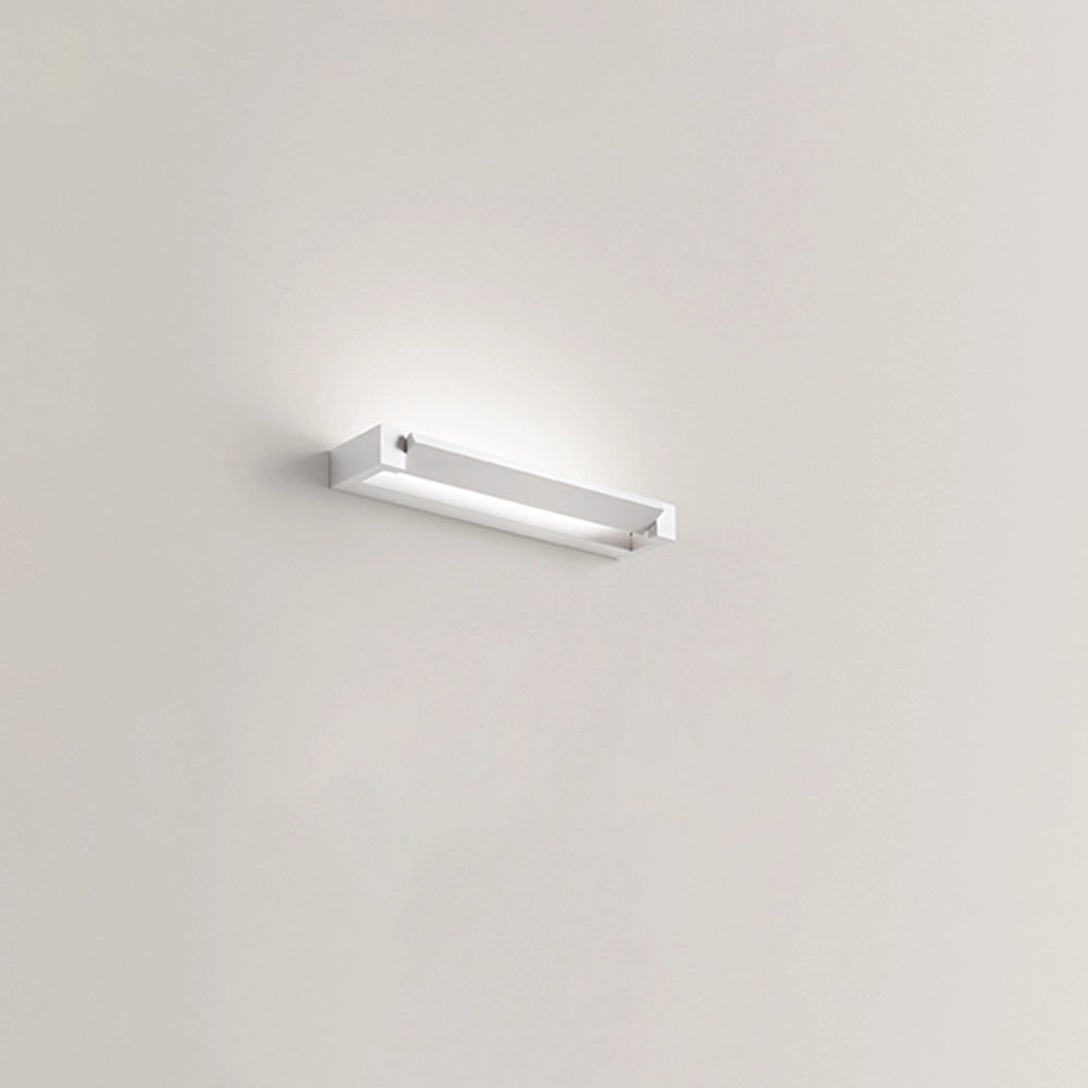 Applique Moderna Sway Metallo Bianco Acrilico Led 17W 3000K