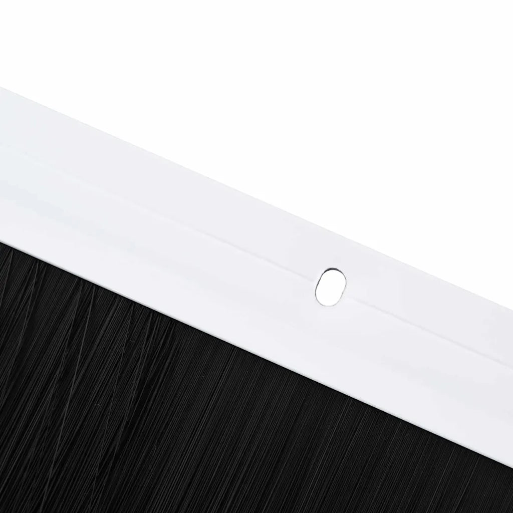 Spazzole per porte a vite 12 pz Bianco 100 cm CFW2970905