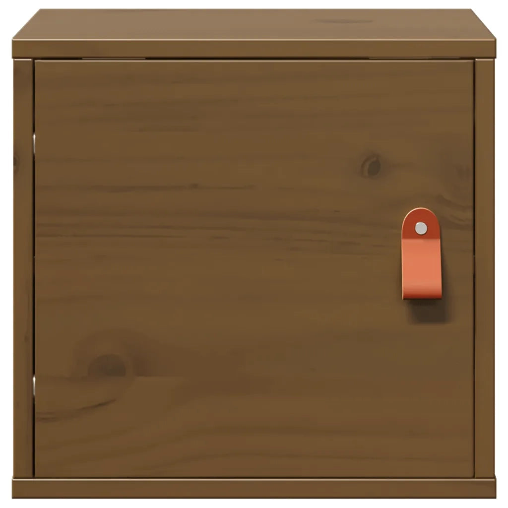 Pensile Marrone Miele 31,5x30x30 cm in Legno Massello di Pino cod mxl 33014