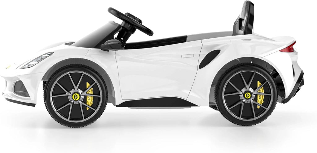 Macchina Elettrica per Bambini Licenza Ufficiale Lotus Emira 12V 4,5Ah Bianco