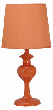 Lampada da tavolo Candellux Berkane arancione E14 41cm