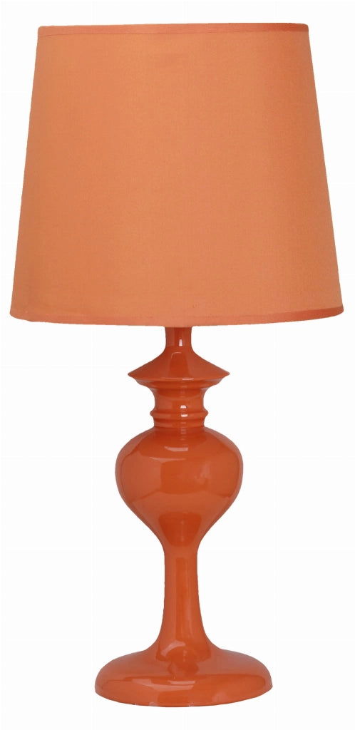 Lampada da tavolo Candellux Berkane arancione E14 41cm