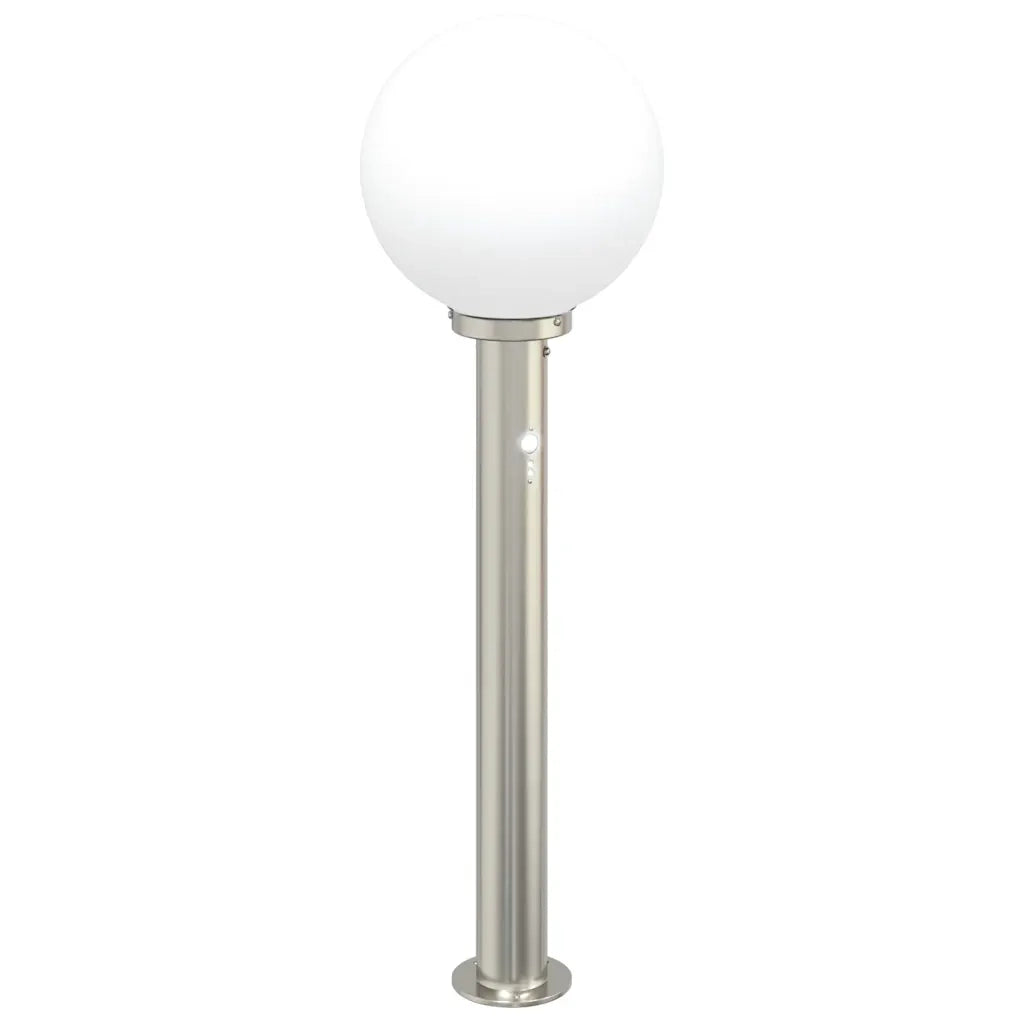Lampada a paletto con sensore 80 cm Acciaio Inox IP44 4006099
