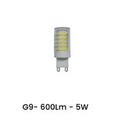 Trade Shop - Lampadina Led G9 5 Watt Luce Bianco Calda 3000k Fredda 6500k Naturale 4000k -