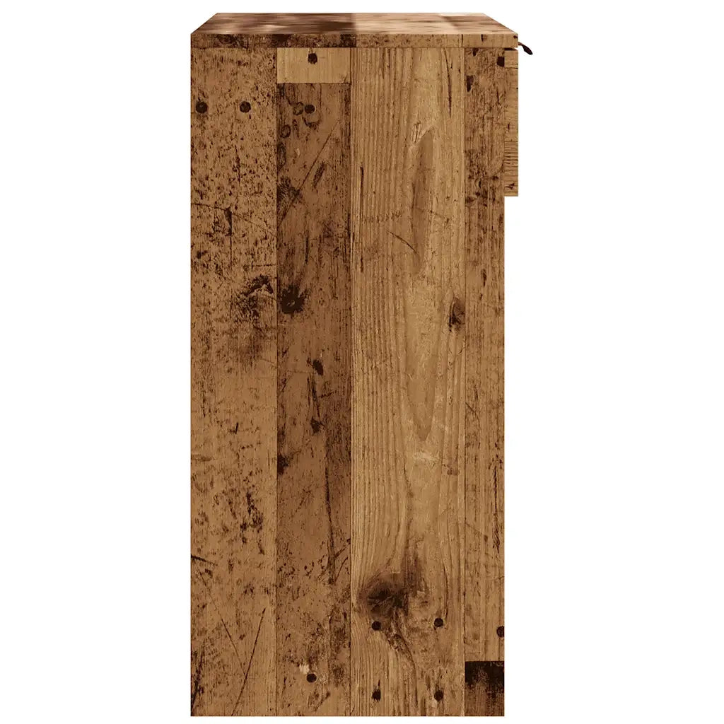 Tavolo Consolle | Tavolo d'Ingresso in Legno Vecchio 90x36x75 cm Legno Multistrato