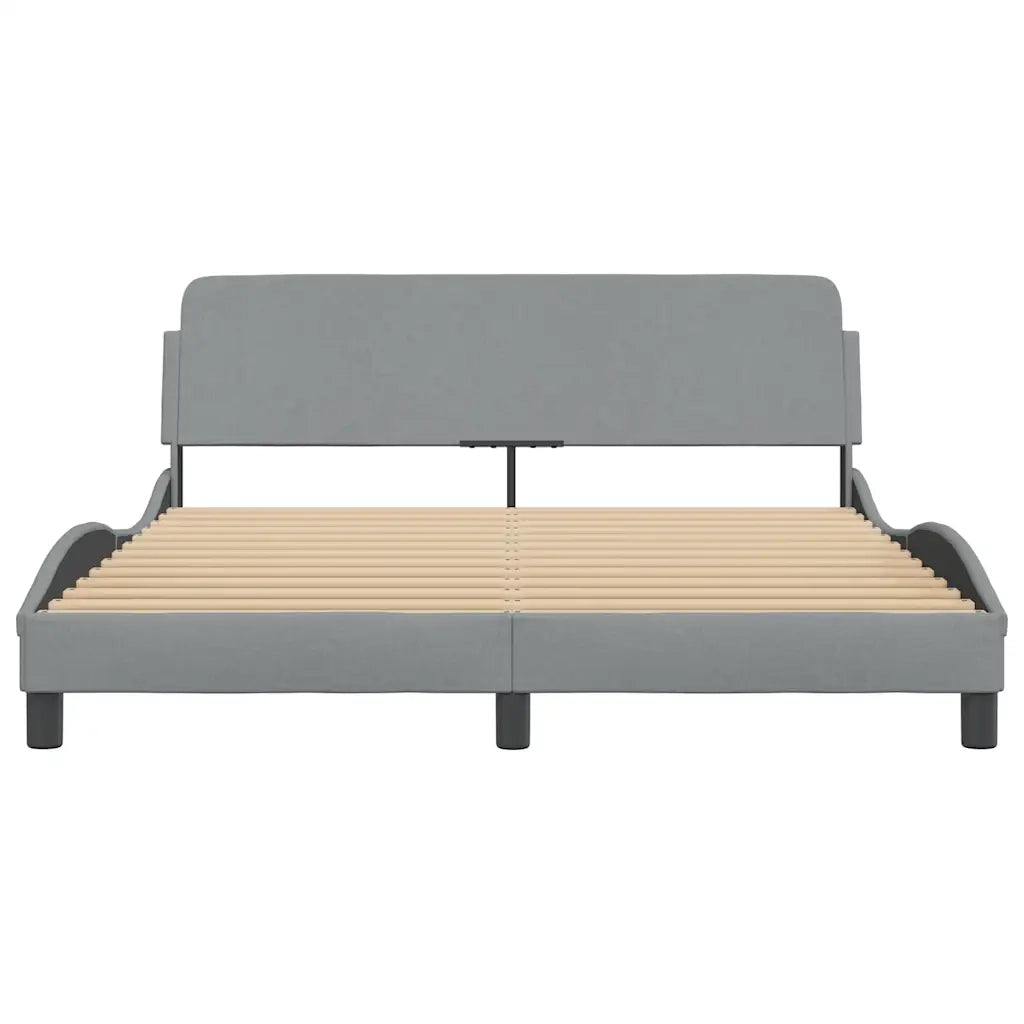 Giroletto Dover Grigio Chiaro 152x203 cm in Tessuto 373288