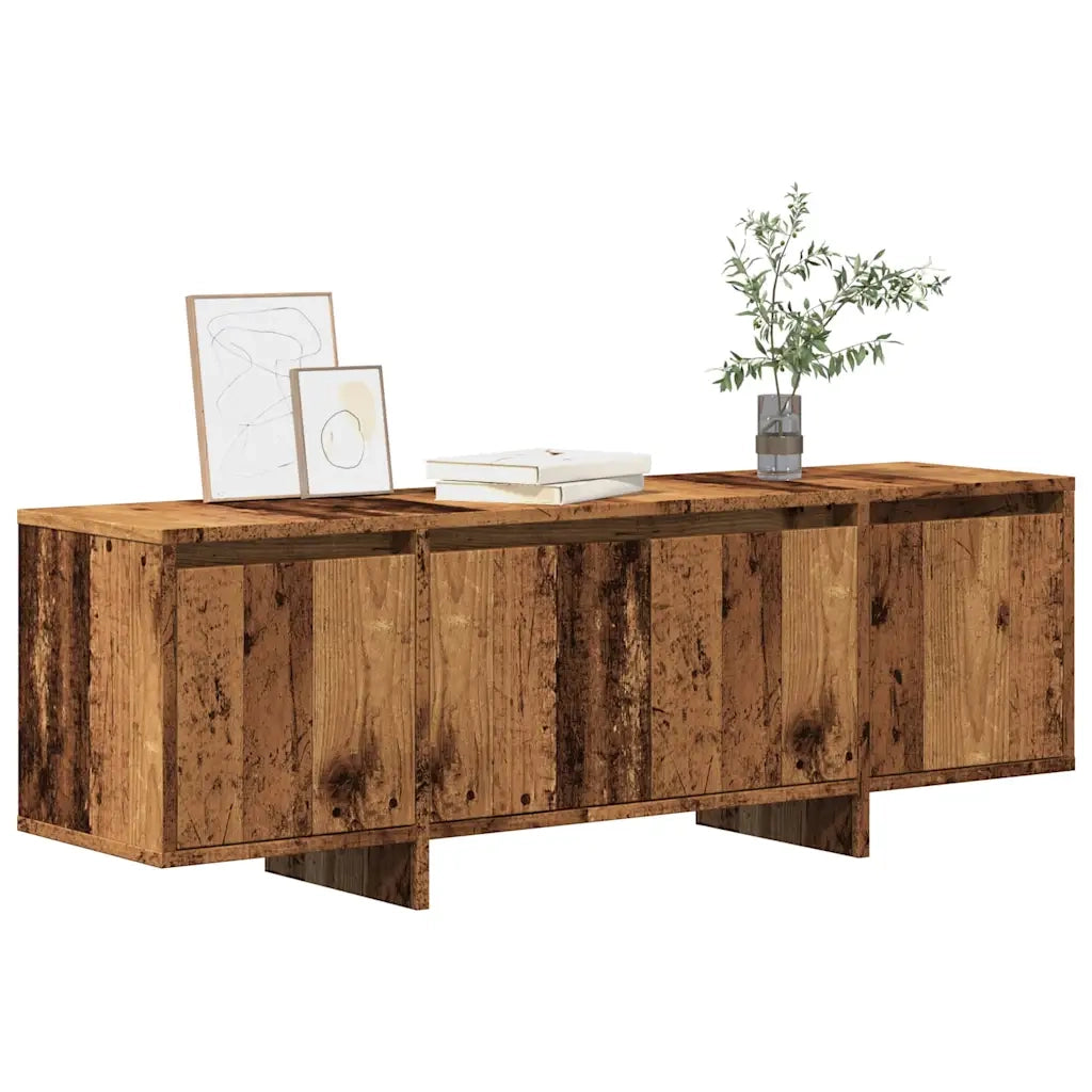 Mobile Porta TV Legno Antico 120x30x40,5 cm Legno Multistrato 856786