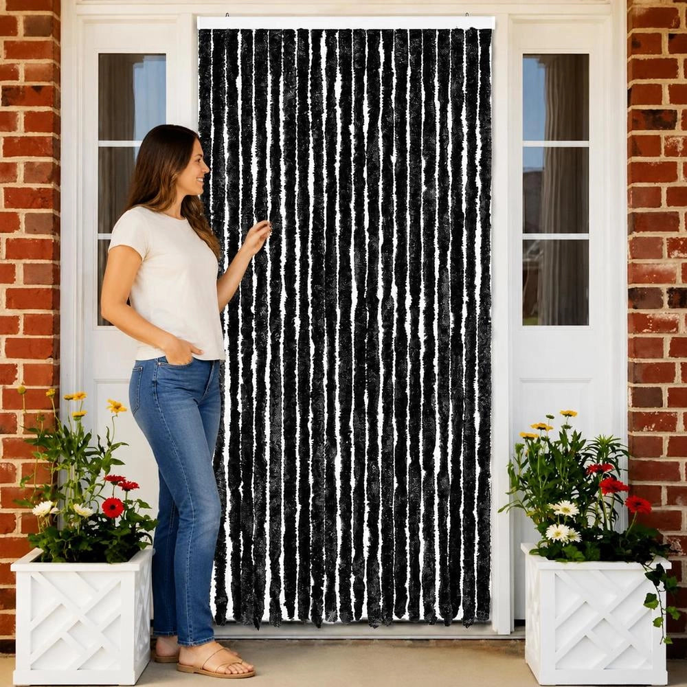 Insect Screen Curtain Anthracite 90x220 Cm Chenille