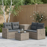 Set di divani 6 pz Grigio e Grigio Scuro 3447458