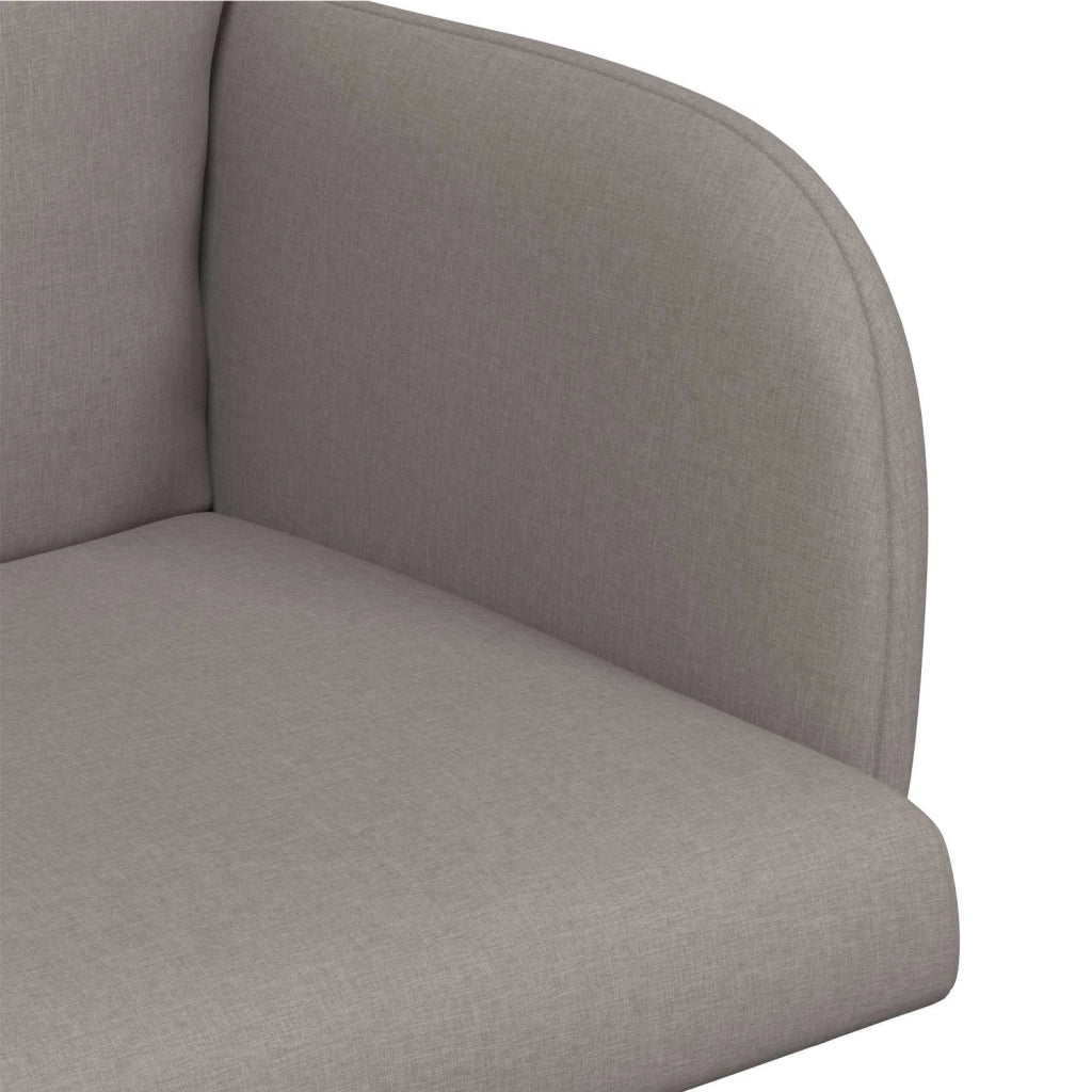 Sedie da pranzo 4 pz Tessuto Tortora 60 x 56 x 96 cm 3428362