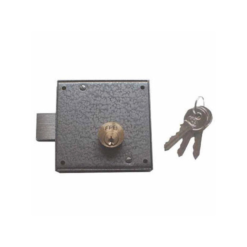 Serratura Porte Ferro Cilindro Corto Dx 610 Fpb