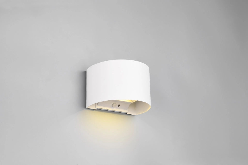 Applique LED 6W ricaricabile con sensore movimento bianca