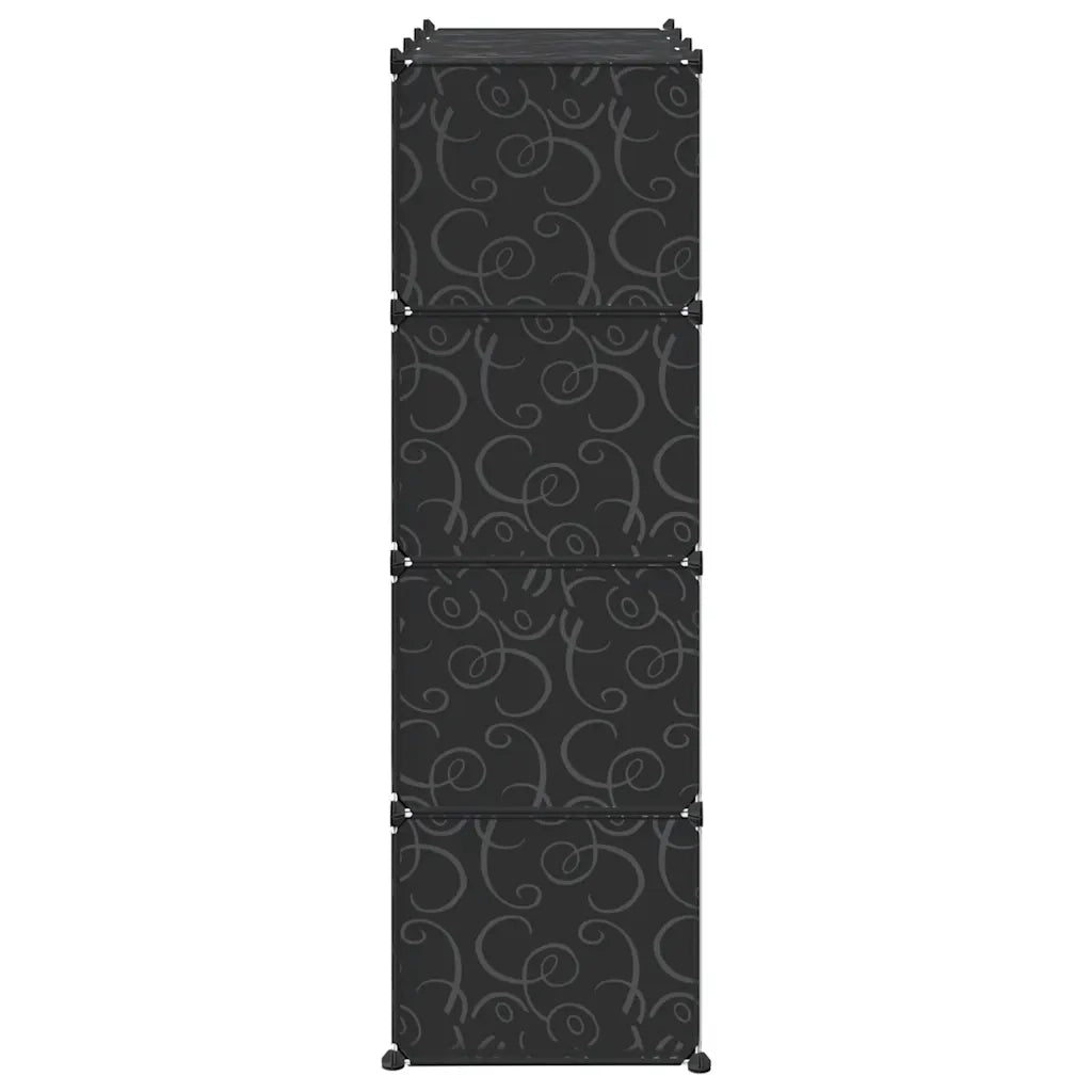 Organizzatore Portaoggetti con 12 Cubi e Aste per Appendere PP CFW1004433