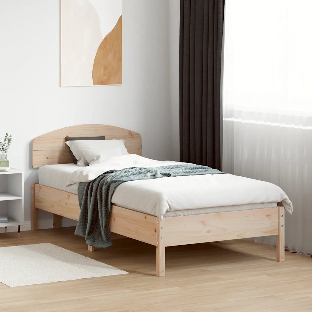 Testiera | Testata 75 cm in Legno Massello di Pino
