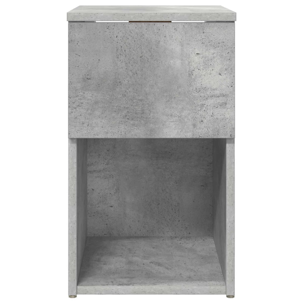 Armadietto per letto 2 pz Grigio Cemento 29 x 31,5 x 49 cm CFW5721421