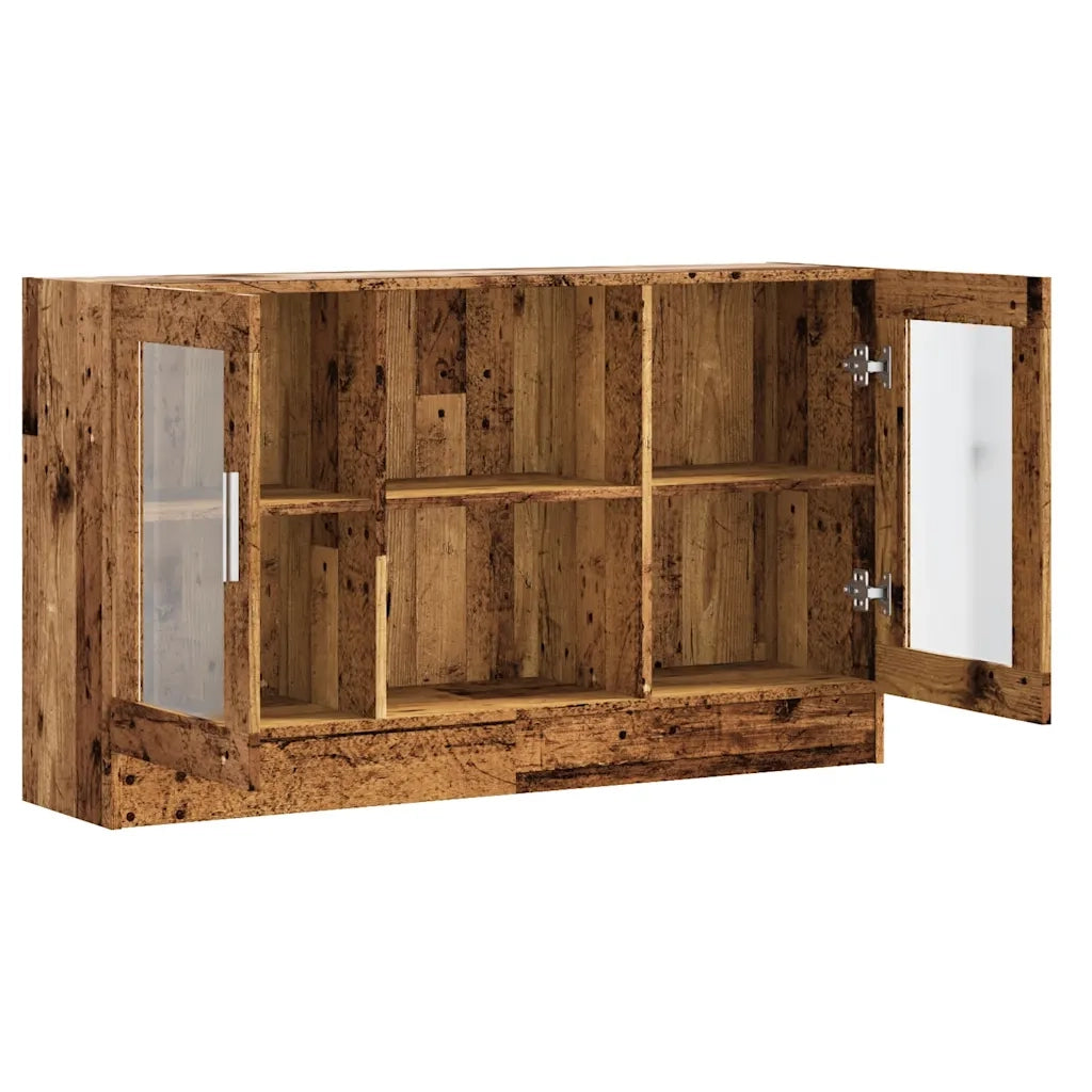Credenza-Buffet-Armadio da cucina Legno Antico 120x30,5x70 cm in Truciolato 837059