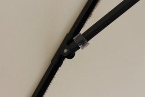 Ombrellone da Giardino Ø 2,5 m Palo Ø27 mm in Acciaio Maffei Kronos Ecrù