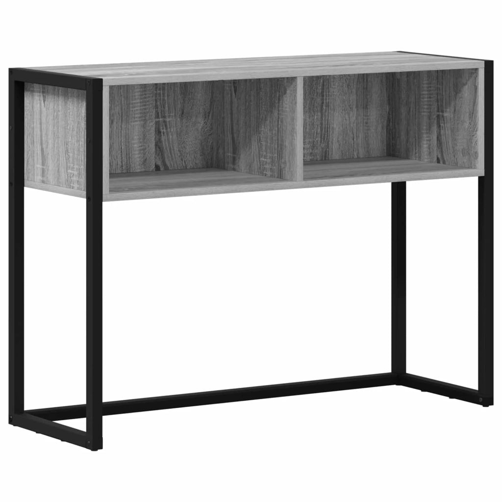 Tavolino Grigio Sonoma 100 x 36 x 75 cm Legno multistrato 886693