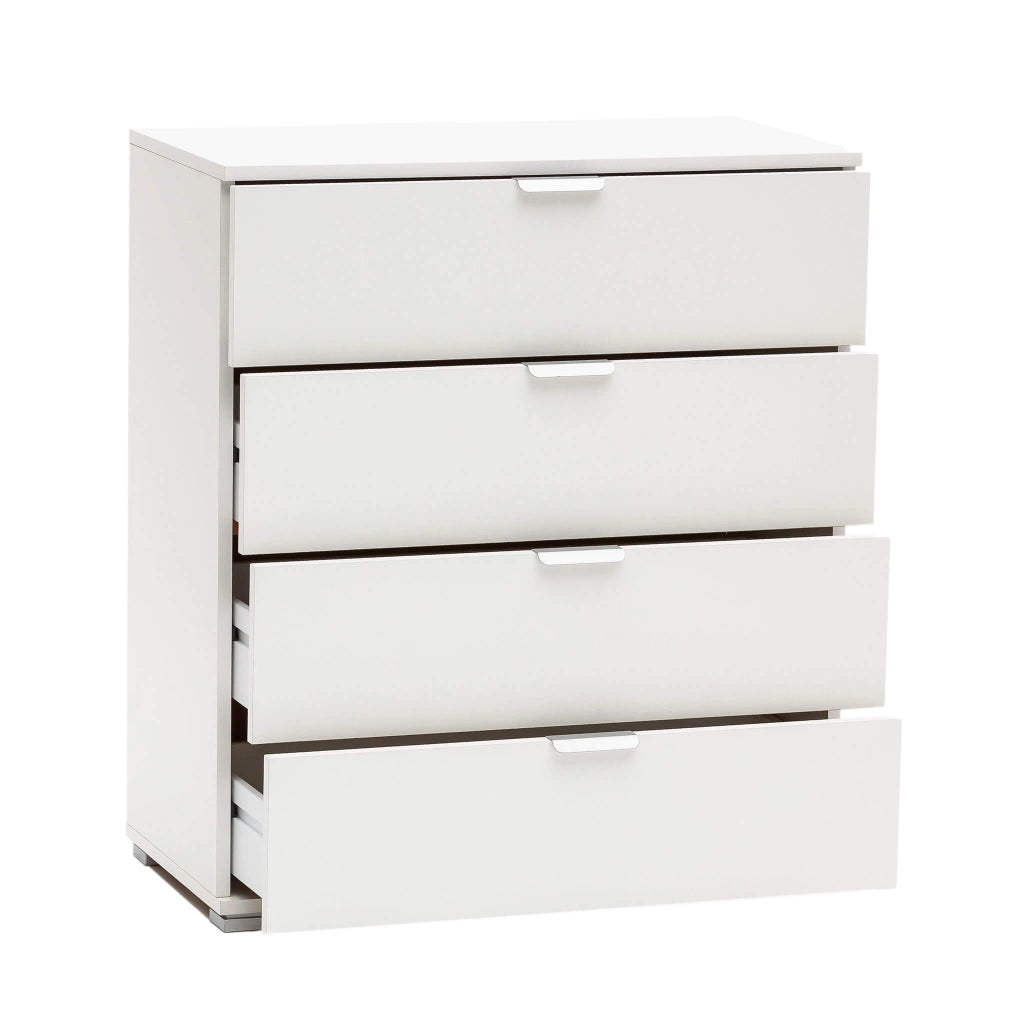 CASSETTIERA BIANCA CON 4 CASSETTI 75 X 38 X H85 CM