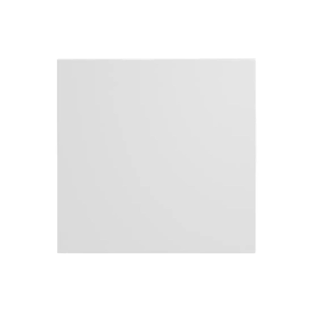 Piano lavabo VANO – Bianco alpino – L40 × P40 × H2 cm – Compatto ed elegante da appoggiare