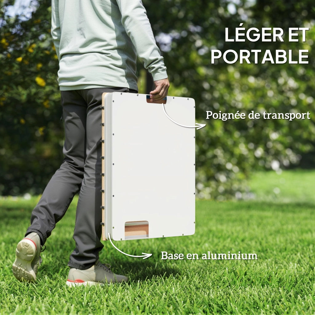 Doccia da giardino portatile ¨C zephmum ¨C 70x55x7,5 cm