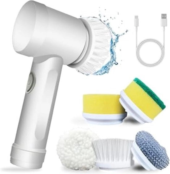 Scrubber Multiuso - Spazzola Elettrica per la Pulizia - Spazzola Elettrica per la Pulizia - Spazzola Elettrica per la Pulizia - Spazzola Elettrica per la Pulizia