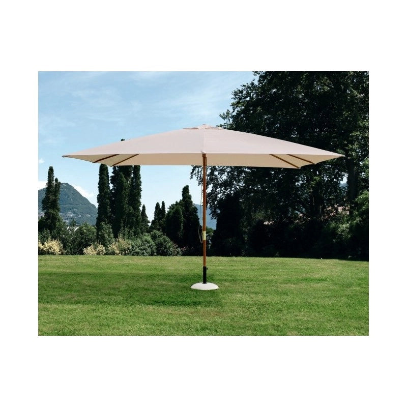 Ombrellone da giardino Syros 3 x 4 colore naturale