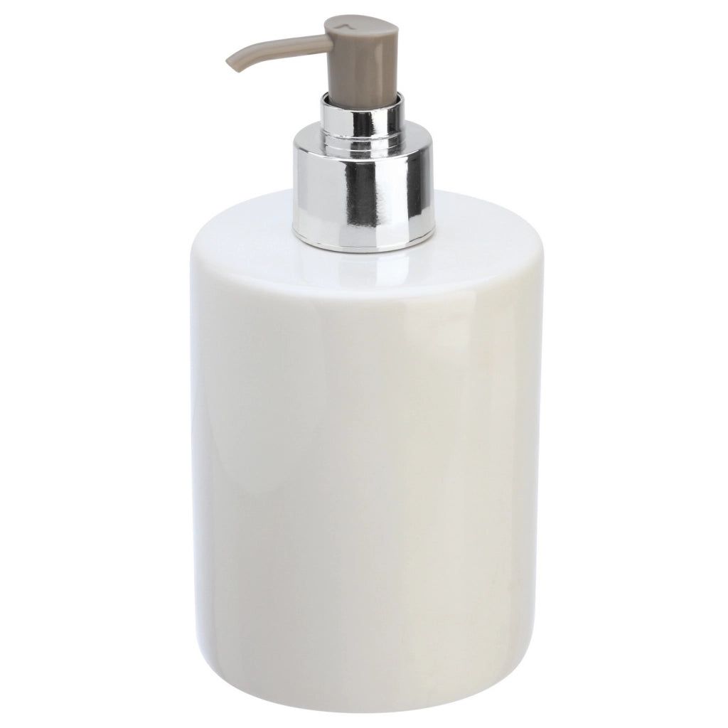 Dispenser dosasapone in ceramica bianco | Cily